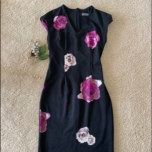 🌸Ladies Dress Flower Pattern MIDI